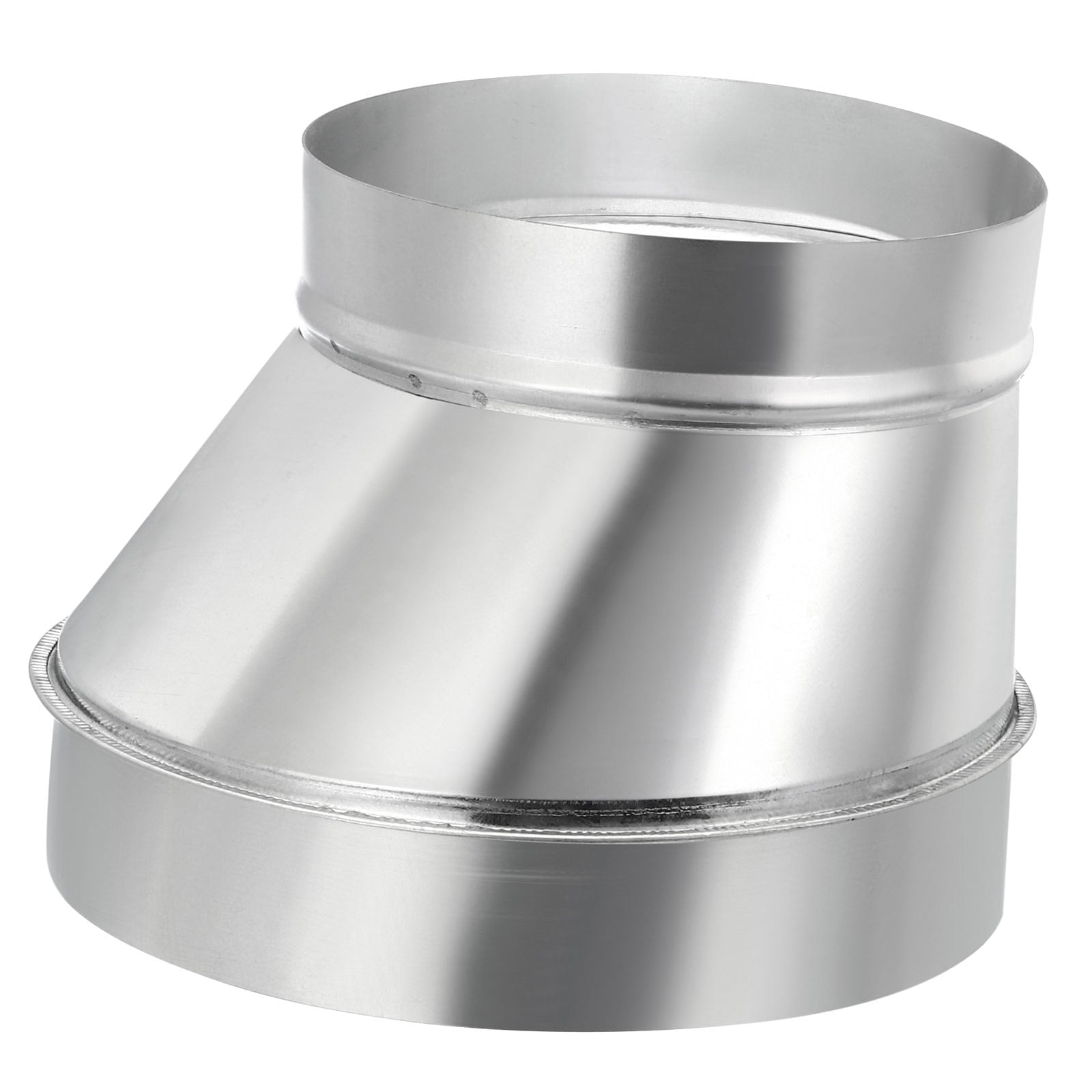 Unique Bargains Eccentric Duct Reducer Ducting Connector Air Duct Adapter Pipe 6" to 4"