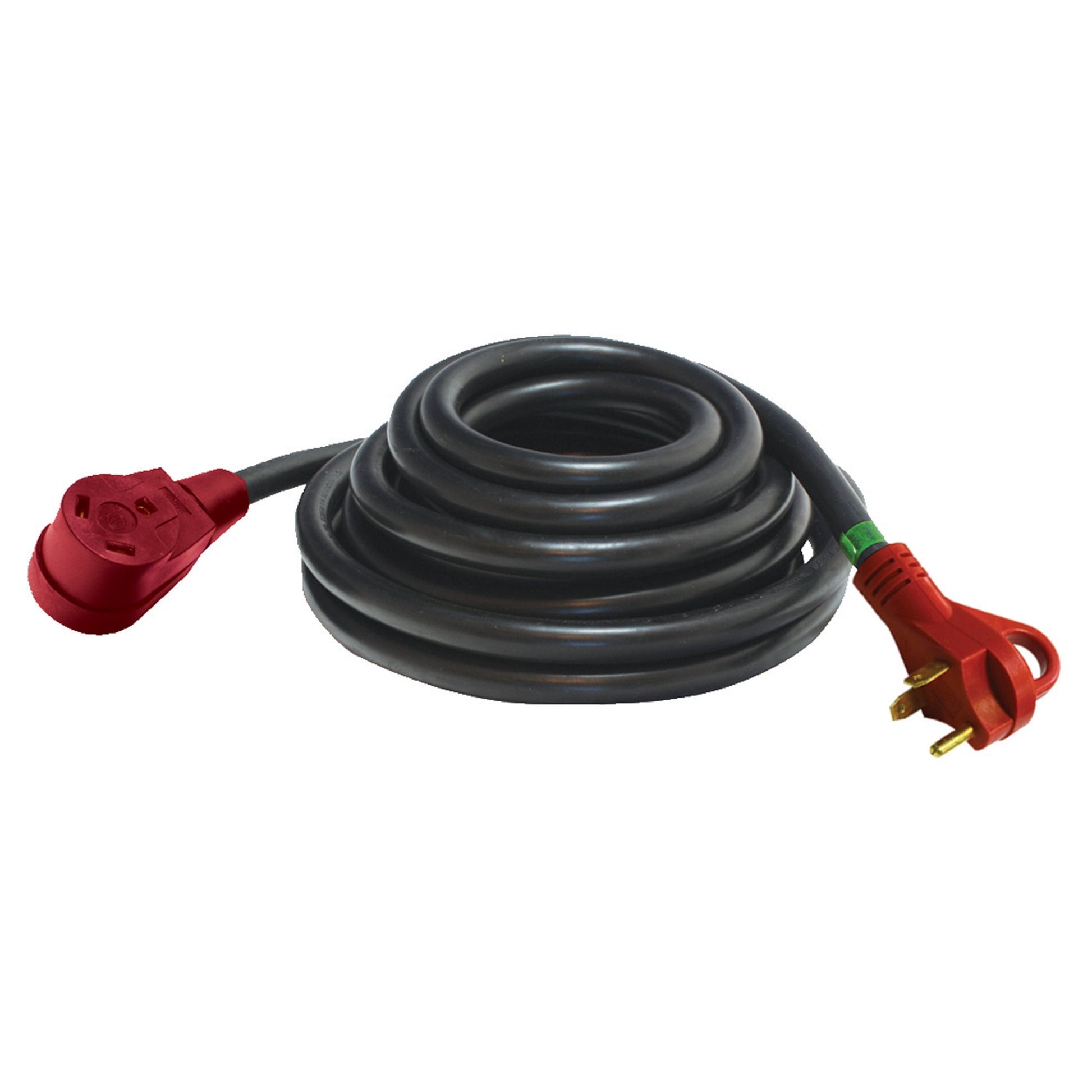 Valterra A10-3025EH Mighty Cord 30 Amp Extension Cord with Handle - 25', Red