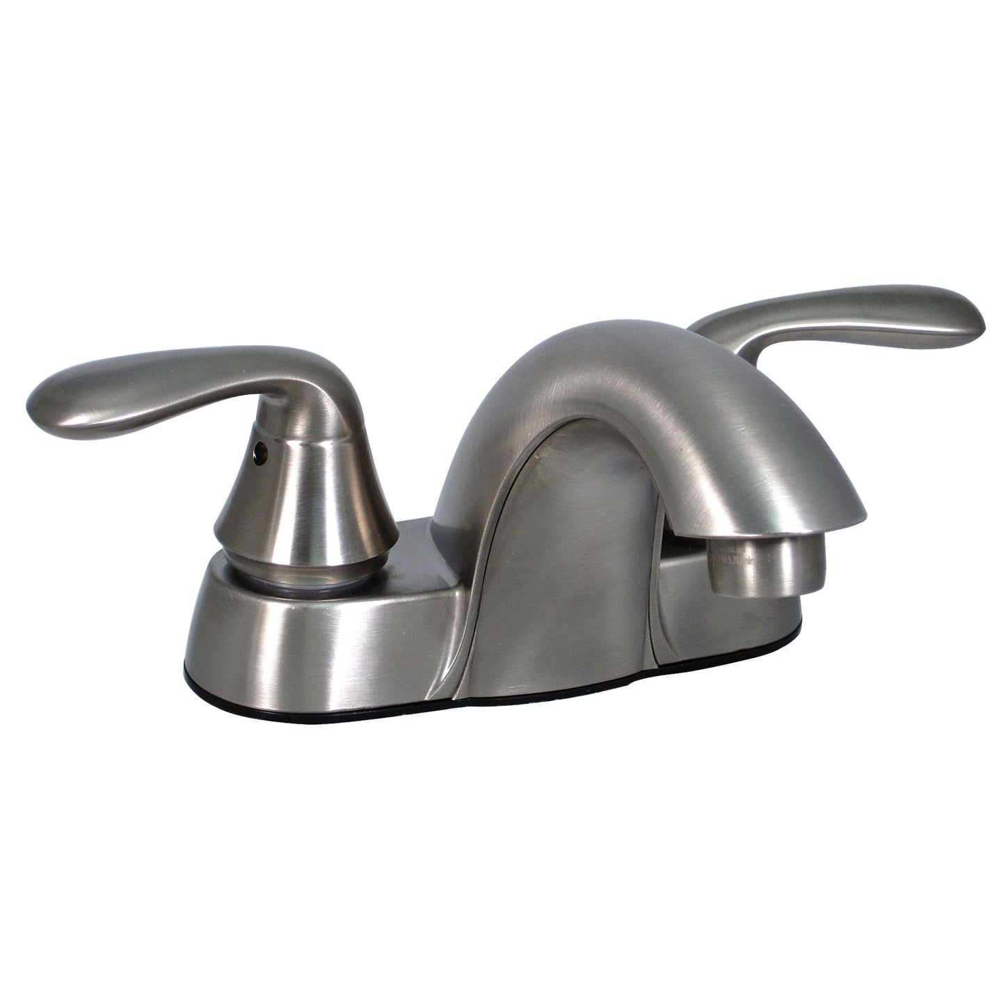 Valterra PF232401 Two-Handle 4" Hybrid Bathroom Faucet with Low-Arc Spout - Brushed Nickel
