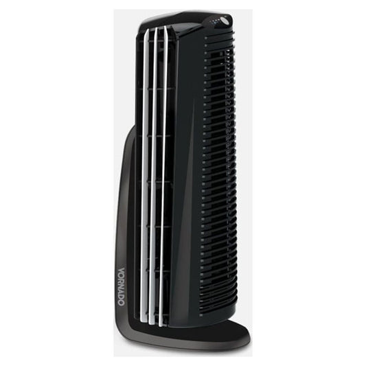 Vornado 15"" Duo Small Room Tower Fan 4 Speed 78 CFM 120V Black
