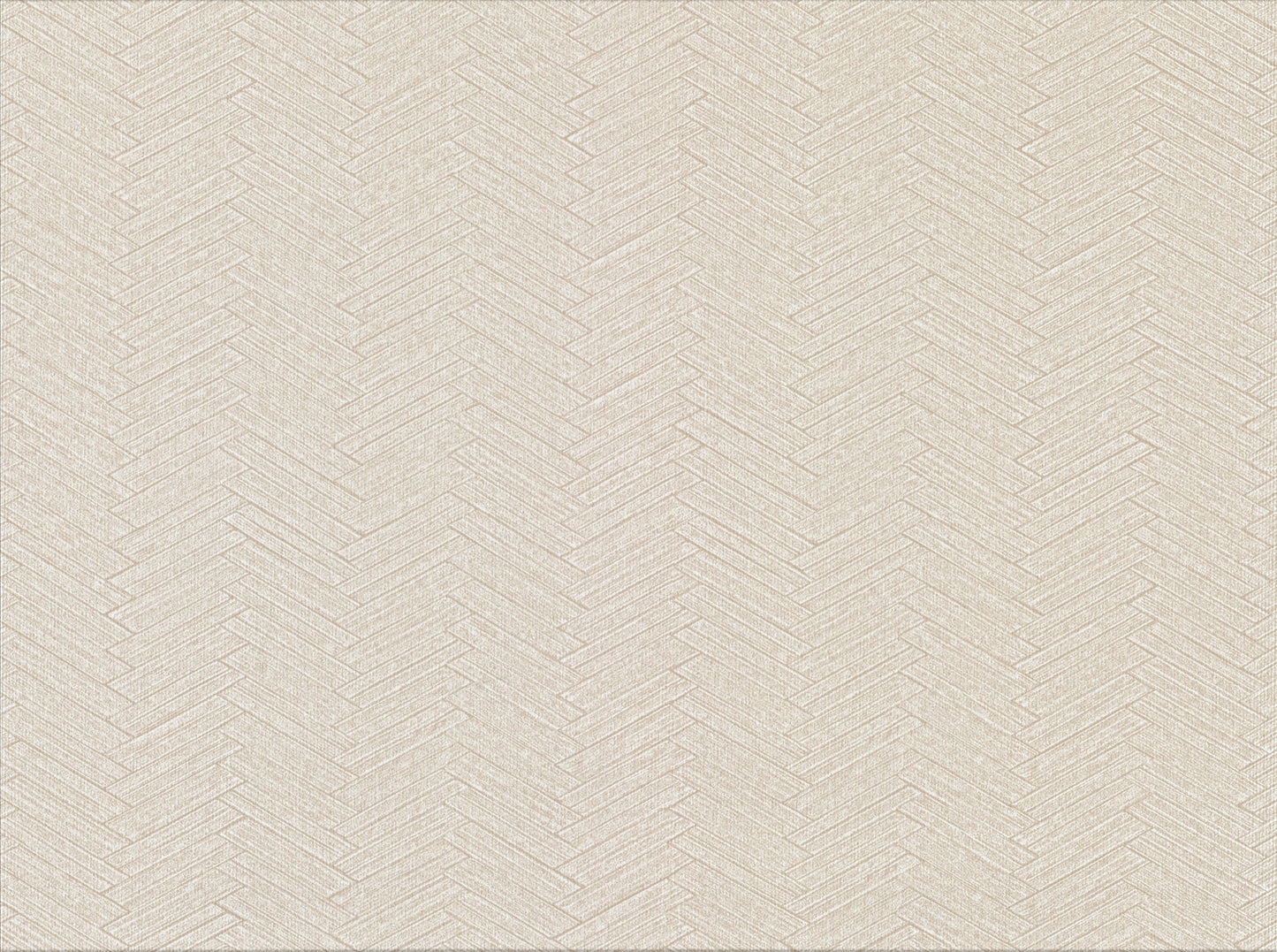 Warner Textures Karma Off-White Herringhone Weave Wallpaper