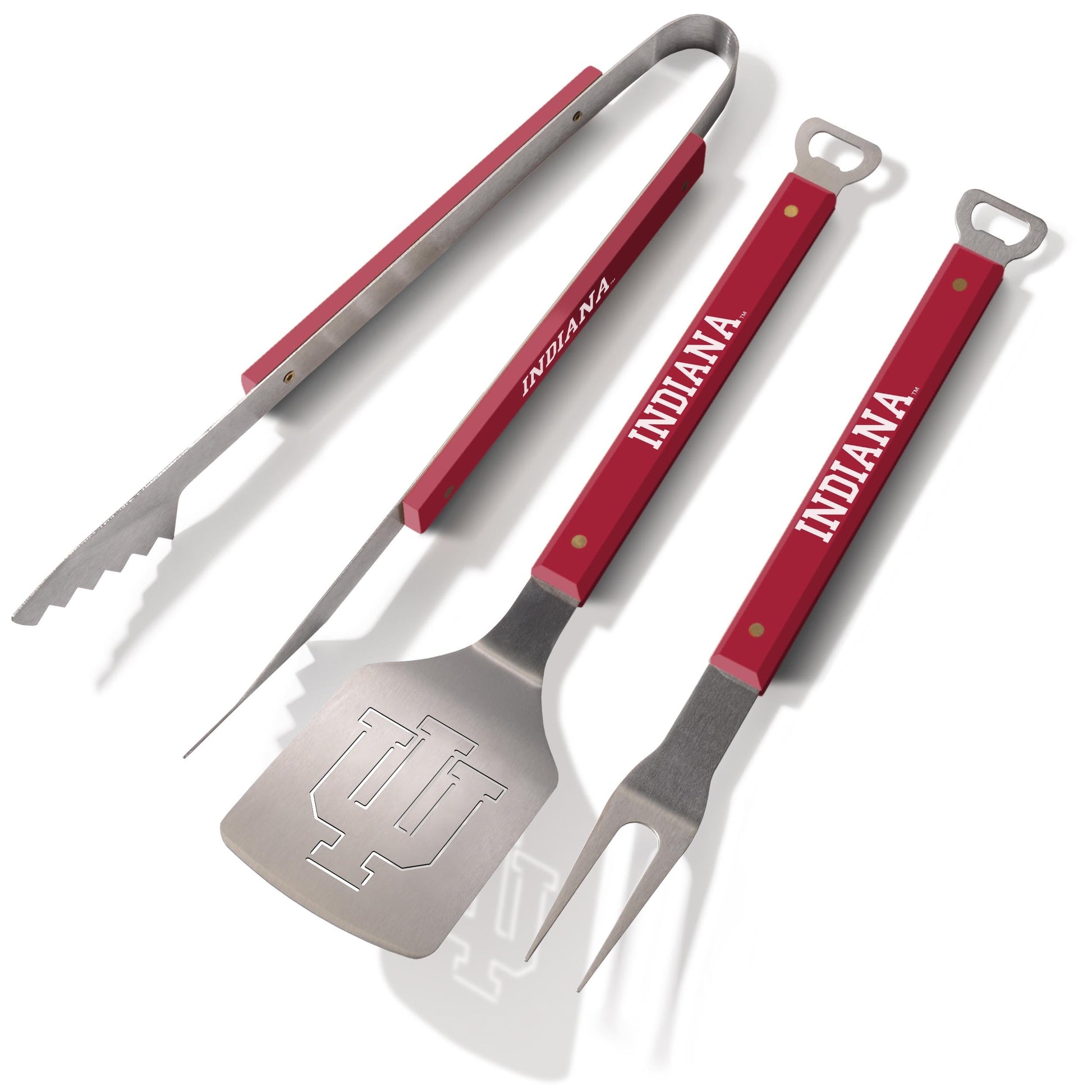 YouTheFan NCAA Indiana Hoosiers Spirit Series 3pc BBQ Set